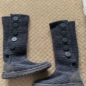 Tall knit Ugg boots